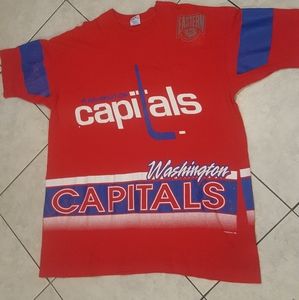 Vtg salem sportswear washington capitals t shirt sz xl
